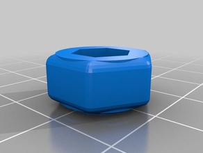 m5 küçük somun topuzu diy özelleştirilmiş 3d print model - Mito3D