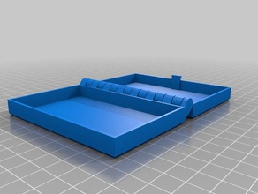 my customized hinged box latch remix containers 3d print model - Mito3D