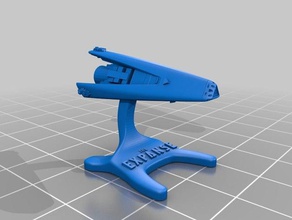 expanse boardgame - razorback 30mm games board rocinante scifi spaceship 3d print model - Mito3D