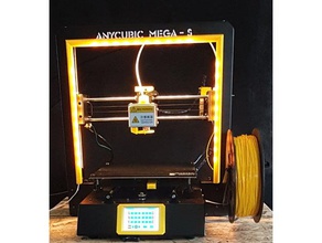 anycubic mega-s ikea dioder quadro Impressora 3d acessórios mega s 3d print model - Mito3D