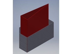 folder bracket tool holders & boxes file holder support 3d print model - Mito3D