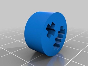 lego-3 5-Zylinder-Kurbel mechanische Spielzeuge - Kurbel Zylinder lego 3d print model - Mito3D