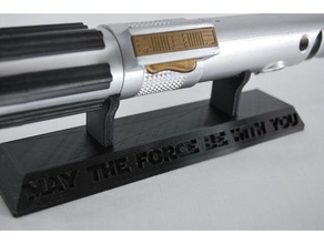 light saber stand La stampa 3d anakin spada laser luke skywalker starwars di star wars 3d print model - Mito3D
