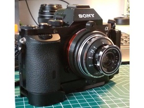 lomo smena t-43 40mm f4 lens adapter sony nex e fe camera 3d print model - Mito3D