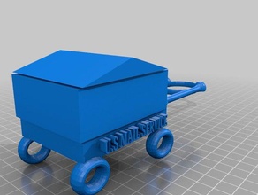 horse cart us mail 3d printing 3d print model - Mito3D