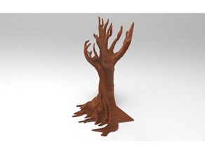 tree book end decor bookend bookends trees 3d print model - Mito3D