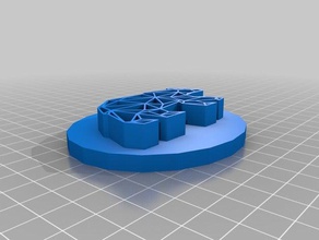 bear checker 3d print model - Mito3D