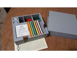 Monopol Stück organizer Spiele 3d print model - Mito3D