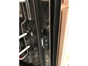 dishwasher side mount cover kitchen & dining clips kenmore elite 3d print model - Mito3D