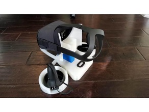 oculus busca stand eletrônica óculo 3d print model - Mito3D