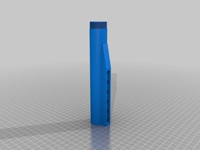 stock tube airsoft stocks L'impression 3d 3d print model - Mito3D