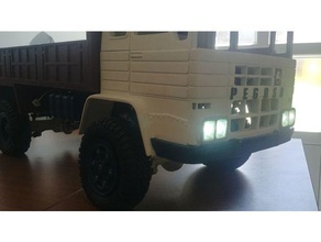 pegaso caminhão luzes dianteiras de habitação pcb r c veículos 3d print model - Mito3D