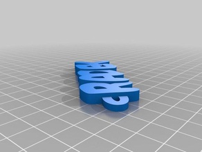 brelok radek nowy organization customized 3d print model - Mito3D