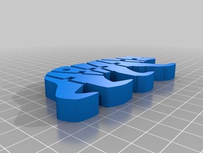 flexy bear porte-clés L'impression 3d 3d print model - Mito3D