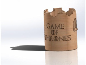 game thrones castle container signs & logos 3d print model - Mito3D