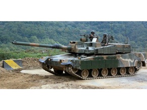 k2 black panther w reactive armor 1 72 20mm wargaming toys & games miniwargaming modern wargame south korea korean military tank tanks wargames terrain 3d print model - Mito3D