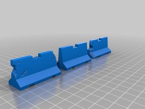 barricadas de cemento La impresión en 3d 3d print model - Mito3D