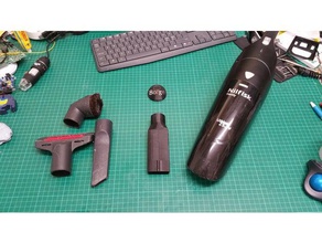 nilfisk prático - adaptador 35mm produtos para casa 2 a 1 útil vácuo aspirador de pó 3d print model - Mito3D