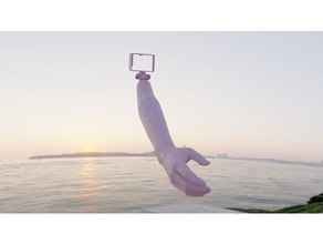 hold my hand selfie-stick dmcg camera gnamp selfie stick 3d print model - Mito3D