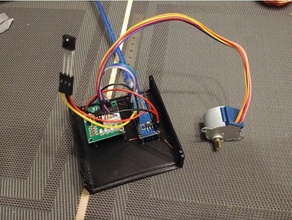 onkyo amplifier mechanical ir remote audio arduino infrared integra motor stepper 3d print model - Mito3D