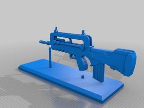 famas f1 modelli decorare progettato francia la pistola militare in miniatura modello l'arma 3d print model - Mito3D