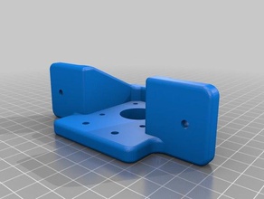flsun cube y-axis motor bracket 3d printer parts mount stepper 3d print model - Mito3D