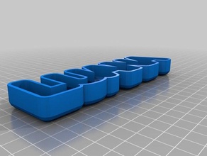 luana baixo recipientes personalizado 3d print model - Mito3D