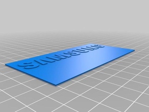 samsung nom de la balise les signes et logos 3d print model - Mito3D