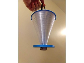 easy hanging quick filling printable bird feeder outdoor & garden 3d print model - Mito3D