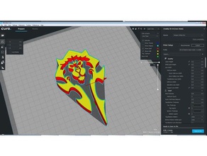 horde sembol içinde aslan ittifak 3d baskı sembolü simgesi vs alliance world Of warcraft Vay be wow 3d print model - Mito3D