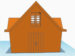 maison miniature bâtiments et structures animalcrossing la mini 3d print model - Mito3D