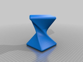twisted stand sculptures 3d print model - Mito3D