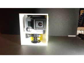 gopro custodia da viaggio la fotocamera caso eroe 3d print model - Mito3D