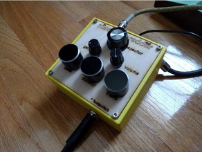 gitar pedal kasa müzik etkileri pedalı 3d print model - Mito3D