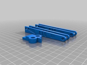fidget keybar hand-Werkzeuge Schlüssel 3d print model - Mito3D