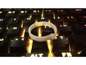 circular clip Teile Runder 3d print model - Mito3D