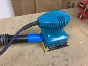 vacuum nozzle adapter makita bo4552 finish sander machine tools 3d print model - Mito3D