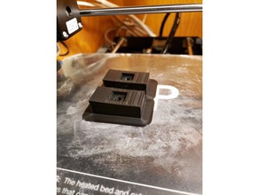 porsche boxster frontal de la placa licencia cuñas automoción 3d print model - Mito3D