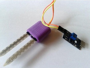 fc-28 - Elektronik arduino Feuchte-sensor sensor sensor-Gehäuse 3d print model - Mito3D