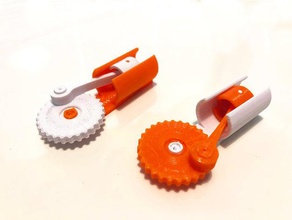 simple de uno los cilindros del motor juguetes mecánicos el cilindro fidget juguete 3d print model - Mito3D
