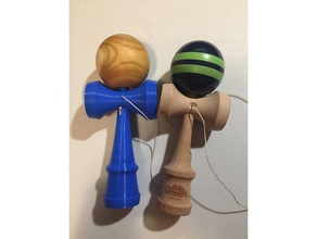 working kendama toys & games japanese toy skill 3d print model - Mito3D