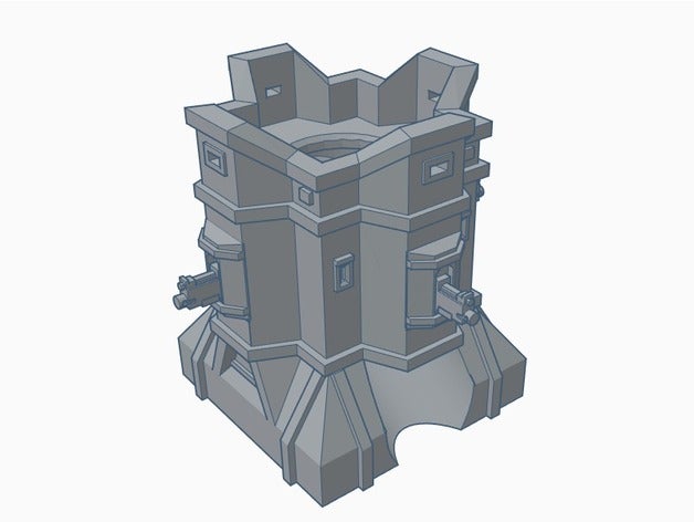 imperiale dadi torre 20 i 40k warhammer 3D print model - Mito3D