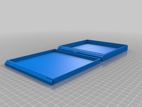my 15 15customized box flexible hinge tool holders & boxes customized 3d print model - Mito3D