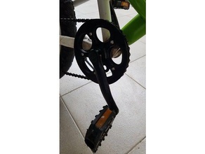 chaîne de vélo anneau garde le bricolage 20 pouces vélos rechange la un les enfants vtt location polygone shimano 3d print model - Mito3D
