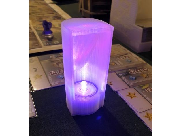 led tea light holder decor 7th continent 3D print model - Mito3D