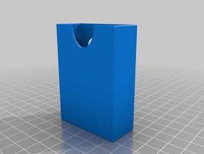 dice box 3x2 - split organization 3d print model - Mito3D