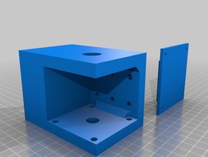boi de metal cnc motor passo a montagem caixa do fio partes 3d print model - Mito3D