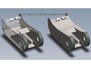 2 carlz johnny 5 beşiği temel montaj parçası sahne carl johny 3d print model - Mito3D