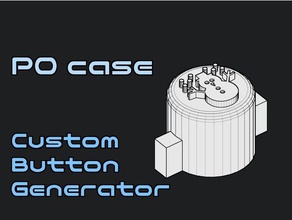 po custom buttons audio cdb crashdebug customizer pocket operator teenage engineering 3d print model - Mito3D