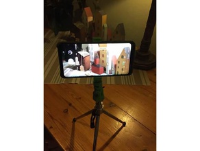 cellphone table tripod stand camera phone mount 3d print model - Mito3D